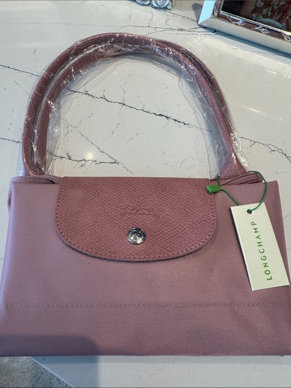 Longchamp Shoulder Bag in Dusty Rose